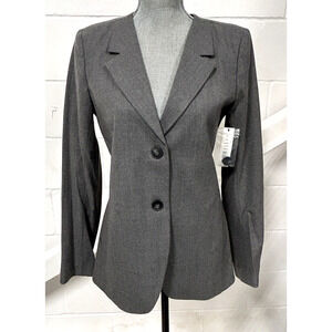 Theory Women's Wool Blend 2 Button Blazer Size 8 NEW
